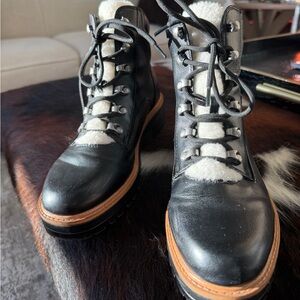Indigo Road Irindiran Lace Up fur Ankle boots * Size 8.5